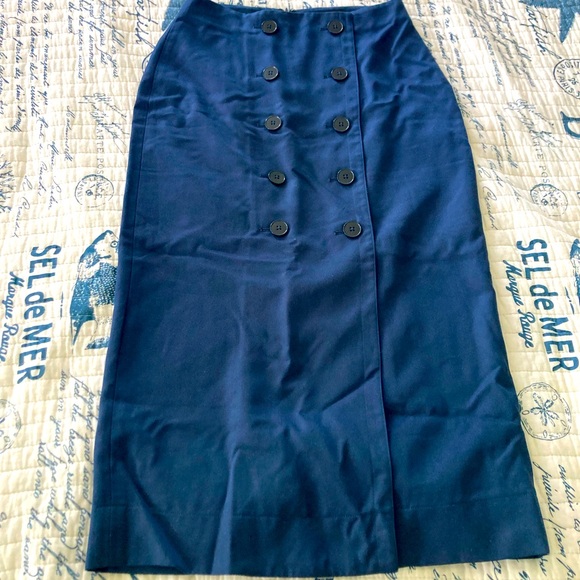 Club Monaco, Navy pencil skirt - Picture 1 of 4